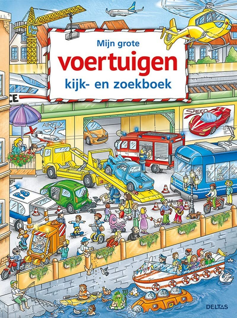 Mijn grote voertuigen kijk-en zoekboek Non-fiction