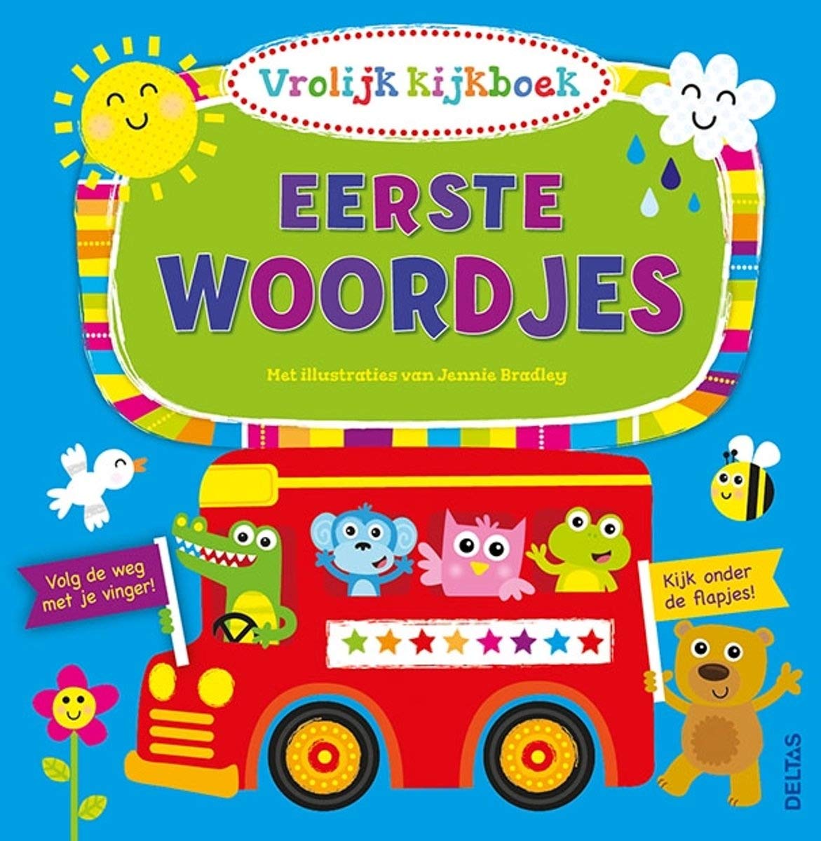 Vrolijk kijkboek: eerste woordjes book