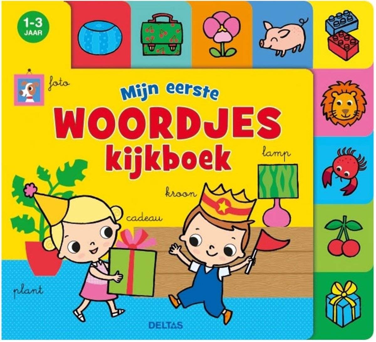 Mijn eerste woordjes: kijkboek book