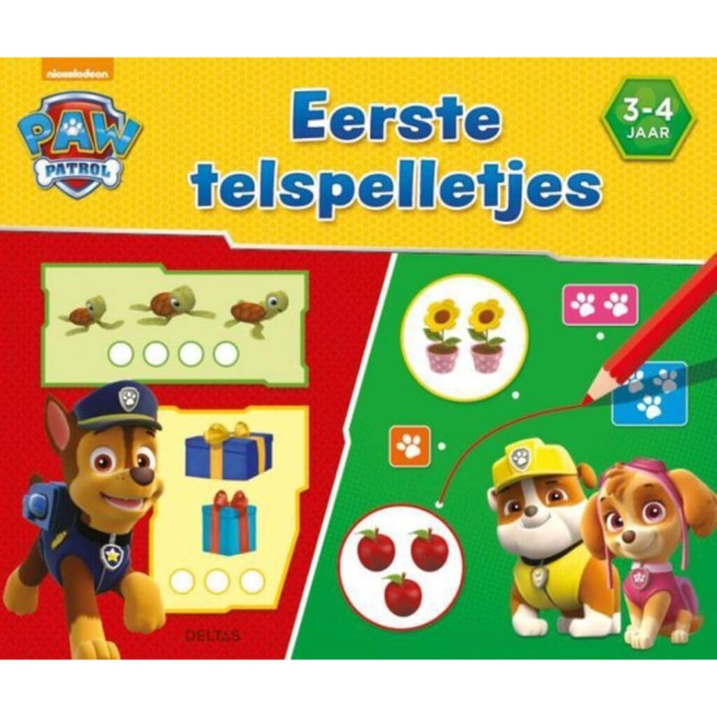 Paw Patrol eerste telspelletjes (3-4 j.): 3 - 4 jaar Non-fiction