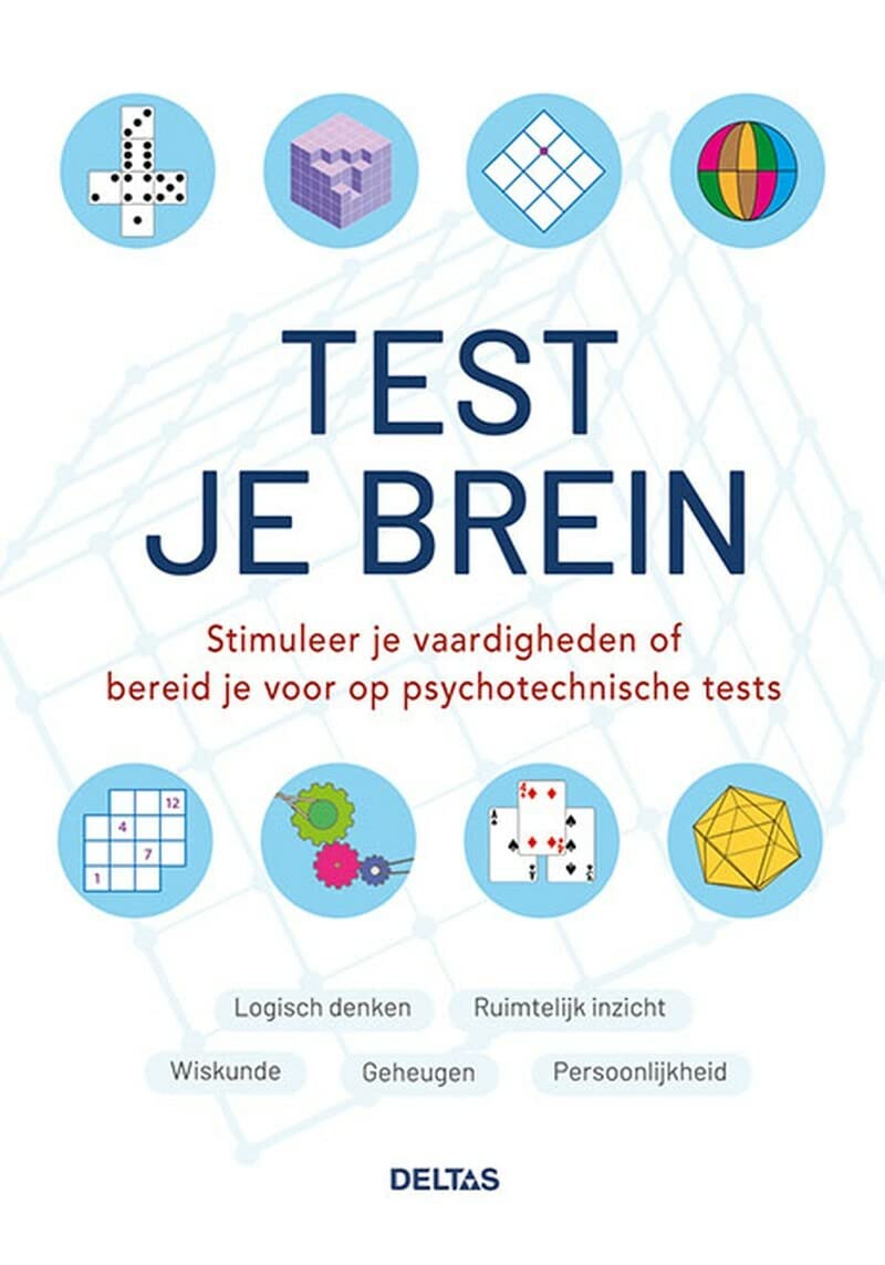 Test je brein: stimuleer je vaardigheden of bereid je voor op psychotechnische tests Leisure & Fun