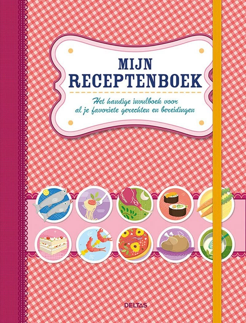 Mijn receptenboek (rood): Het handige invulboek voor al je favoriete gerechten en bereidingen Cooking & Enjoying