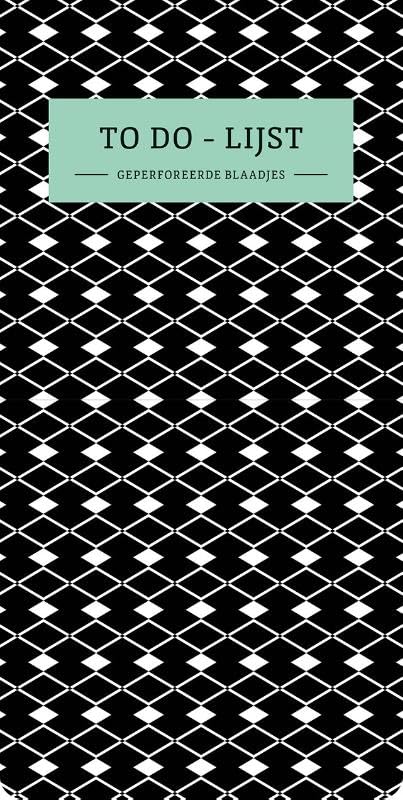Product Image: To do-lijst - Black & White