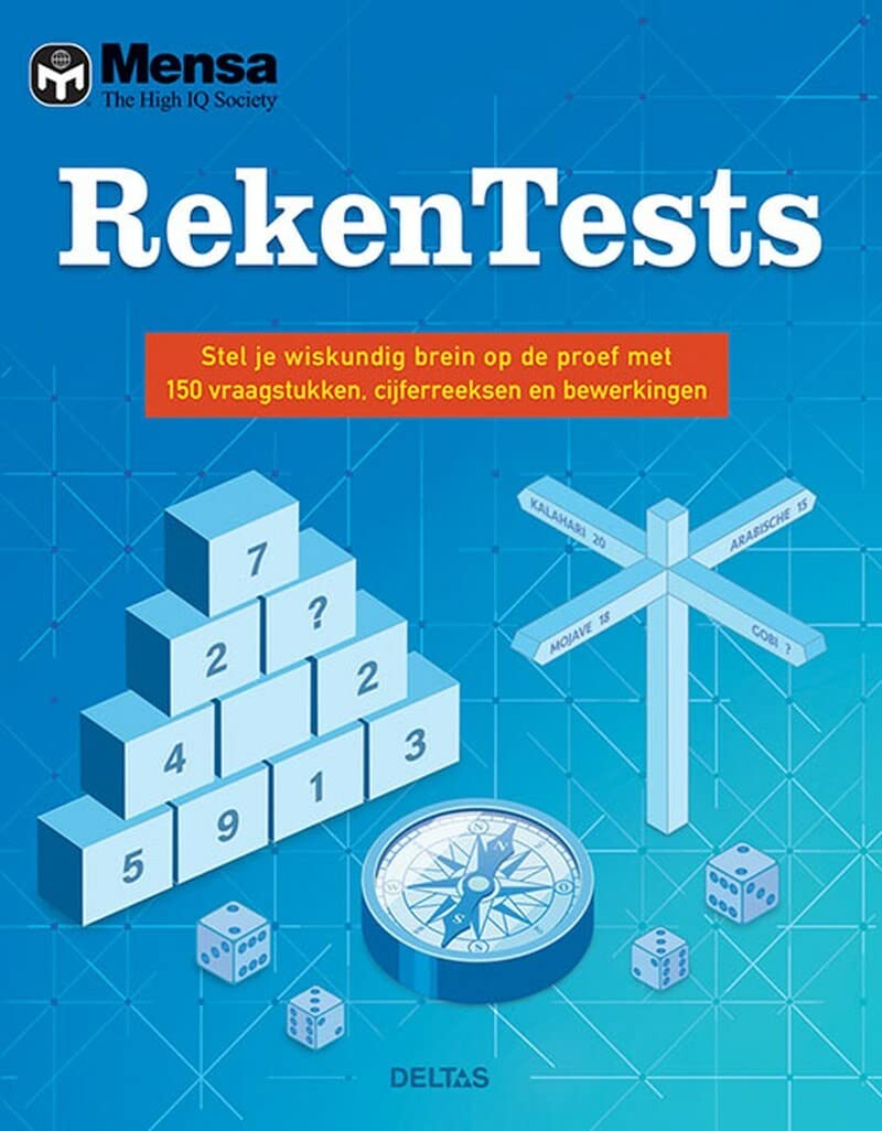 Rekentests: stel je wiskundig brein op de proef met 150 vraagstukken, cijferreeksen en bewerkingen Leisure & Fun