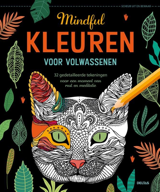 Mindful kleuren voor volwassenen: 32 gedetailleerde tekeningen voor een moment van rust en meditatie Hobbies & Crafts