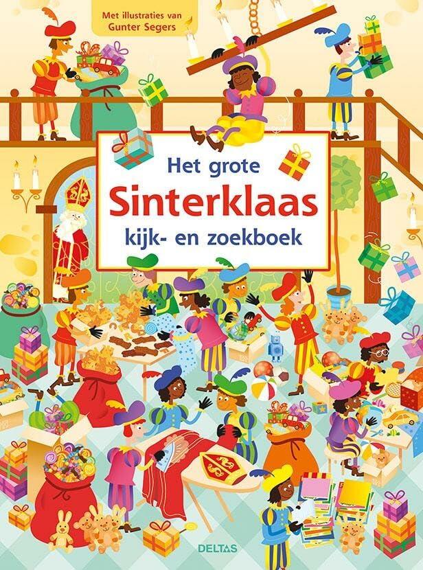Het grote Sinterklaas kijk- en zoekboek book