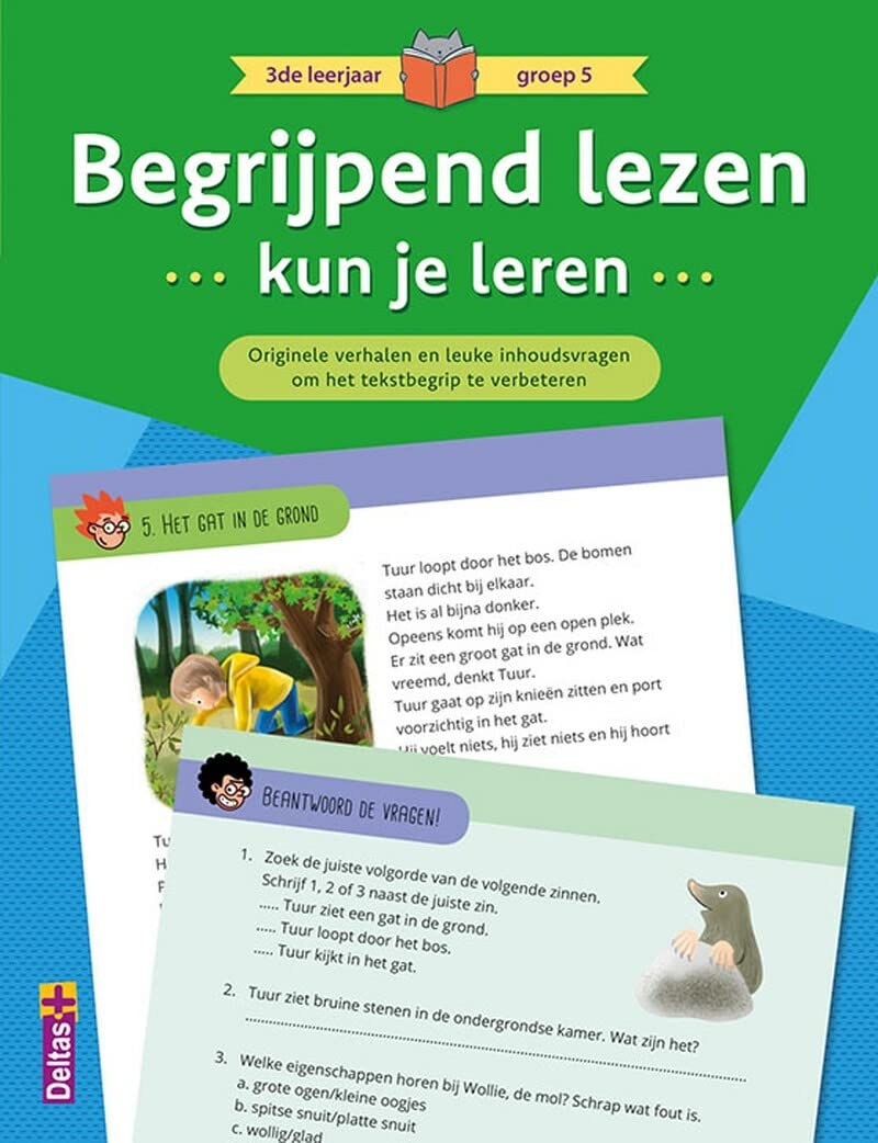 Begrijpend lezen kun je leren 3de leerjaar groep 5 (groen) Professional & Reference Books