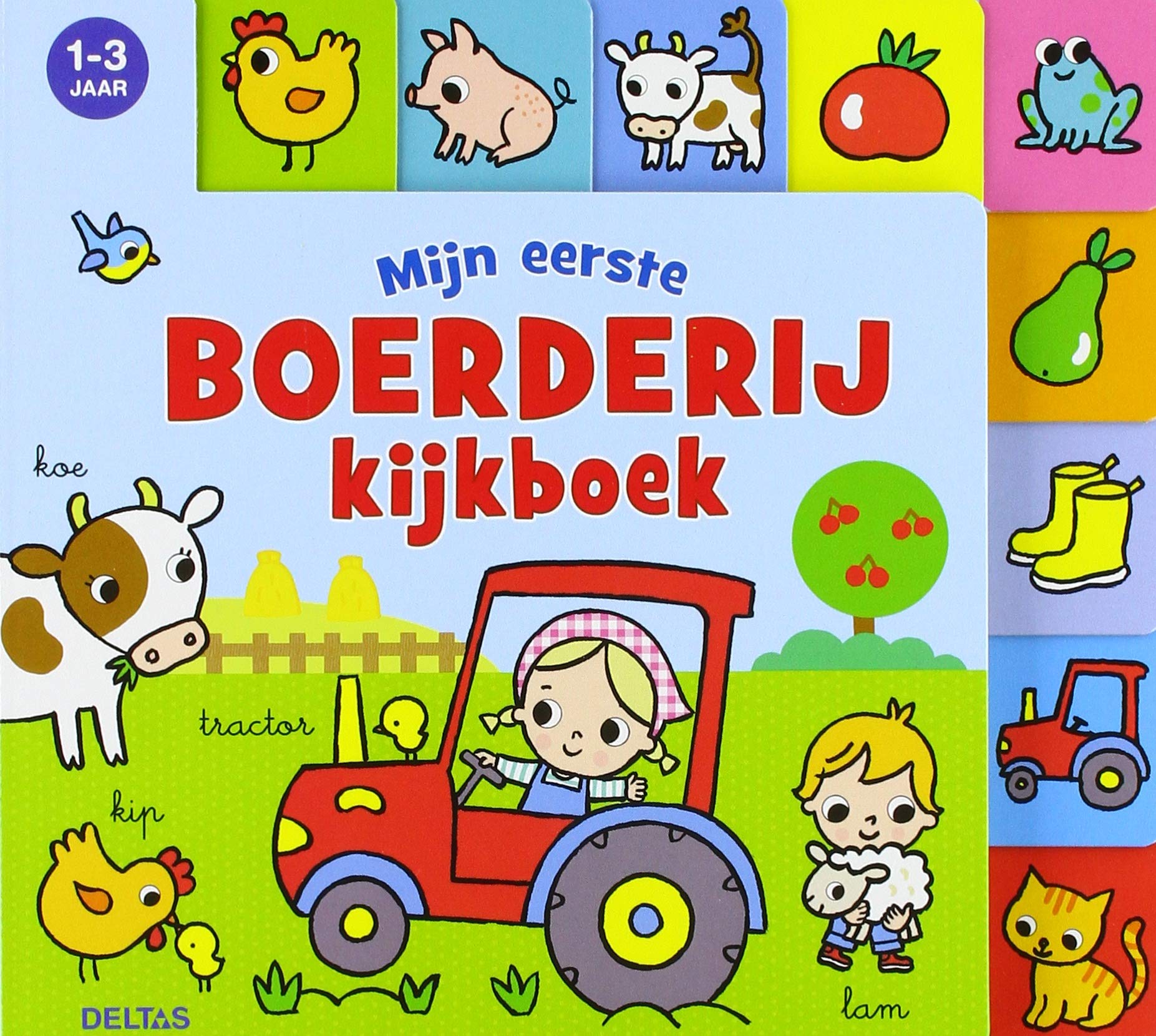 Mijn eerste boerderij kijkboek book