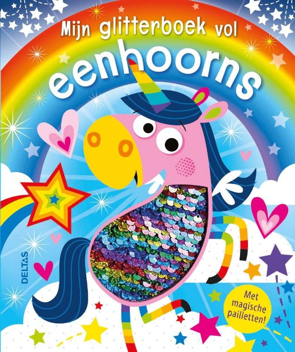 Mijn glitterboek vol eenhoorns: Met magische pailletten! book