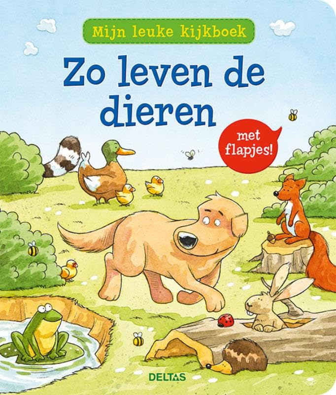 Zo leven de dieren: Met flapjes! book