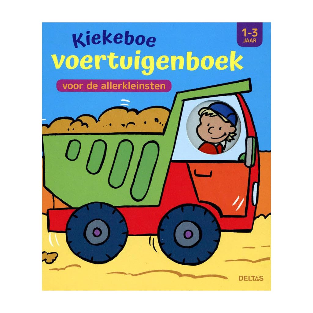 Kiekeboe voertuigenboek voor de allerkleinsten book