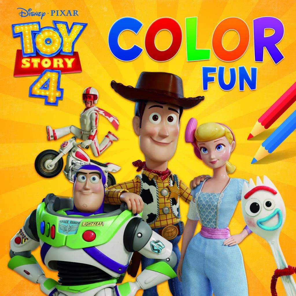 Disney Color Fun Toy Story 4: Kleurboek Tiptoi & Games