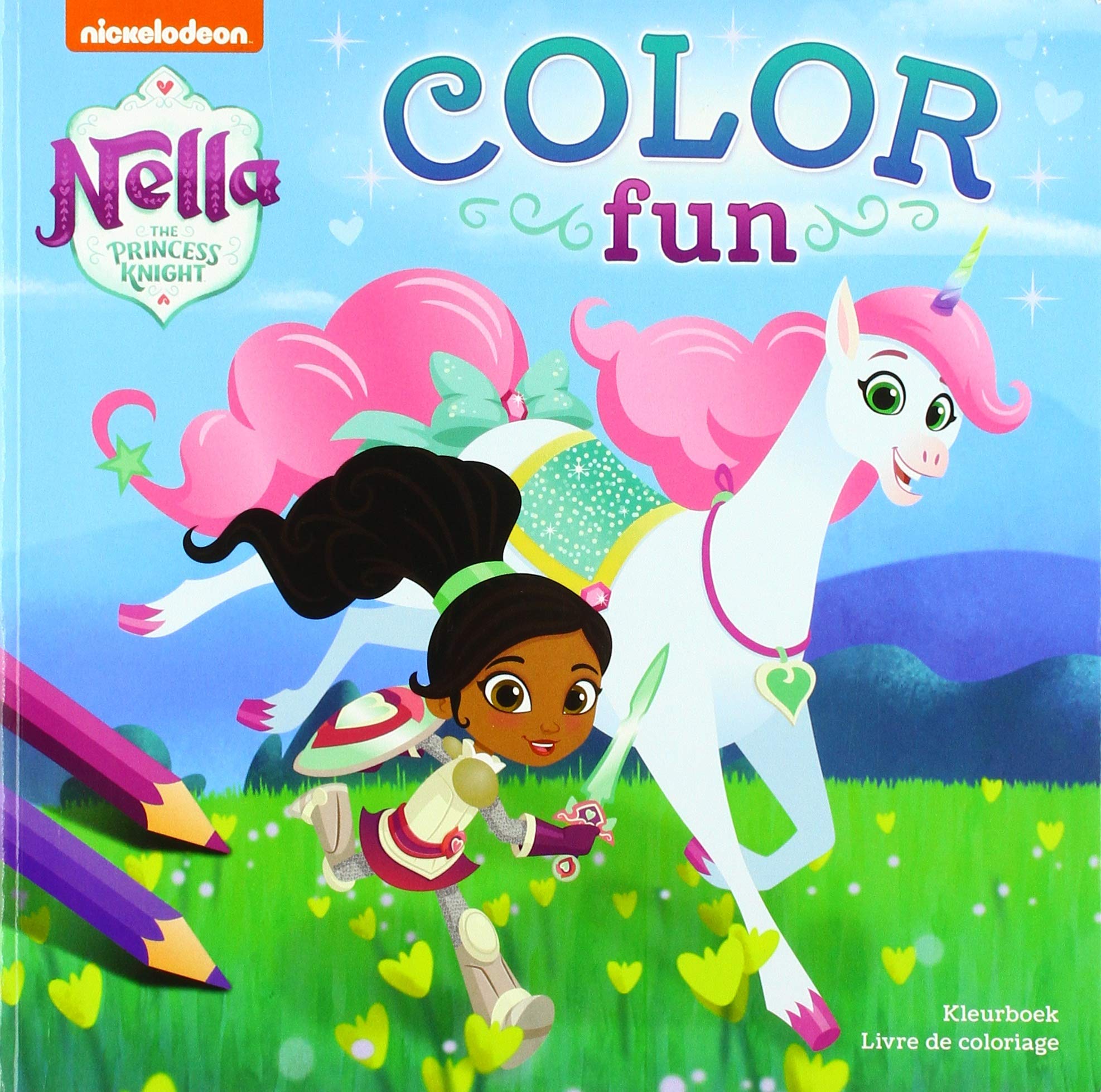 Nella the Princess Knight Color Fun / Nella Princesse chevalier Color Fun: Kleurboek book