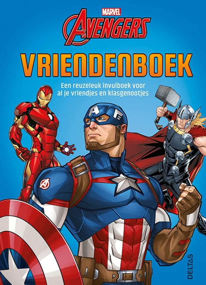 Marvel Avengers vriendenboek: Een reuzeleuk invulboek voor al je vriendjes en klasgenootjes book