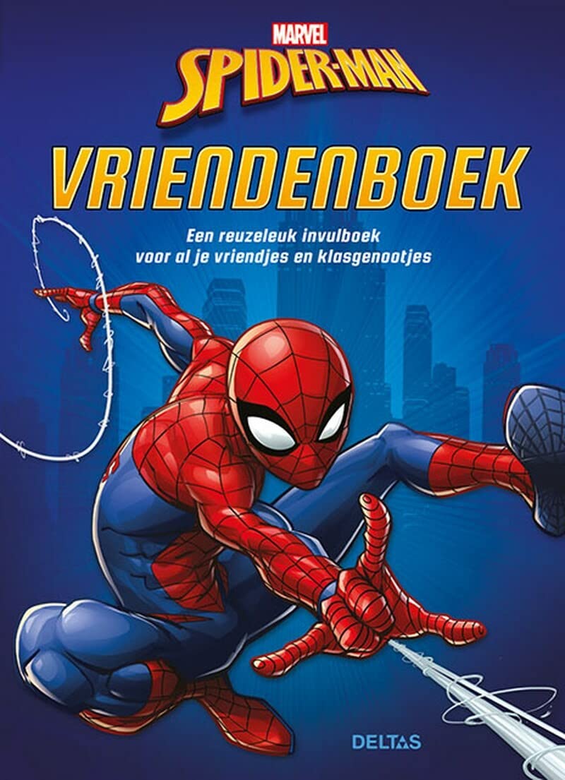 Marvel Spider-Man vriendenboek: Een reuzeleuk invulboek voor al je vriendjes en klasgenootjes book