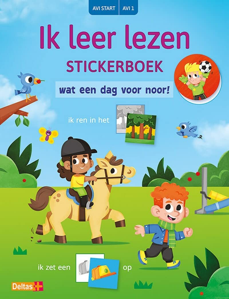 Ik leer lezen Stickerboek - Wat een dag voor Noor! (AVI START / AVI 1) book