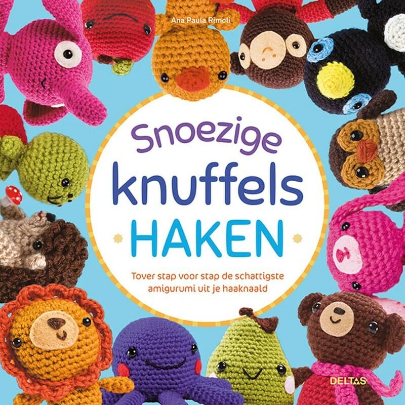 Snoezige knuffels haken: tover stap voor stap de schattigste amigurumi uit je haaknaald book