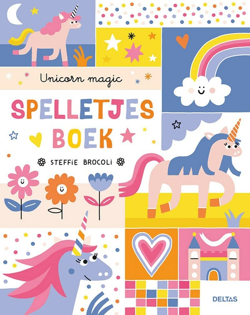 Unicorn magic spelletjesboek book