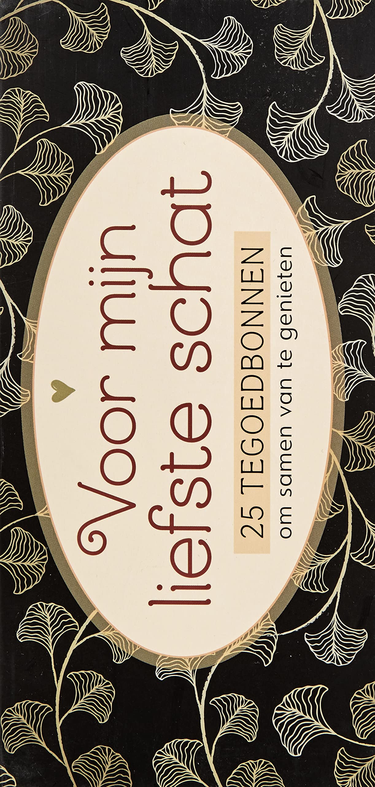 Voor mijn liefste schat 25 tegoedbonnen book