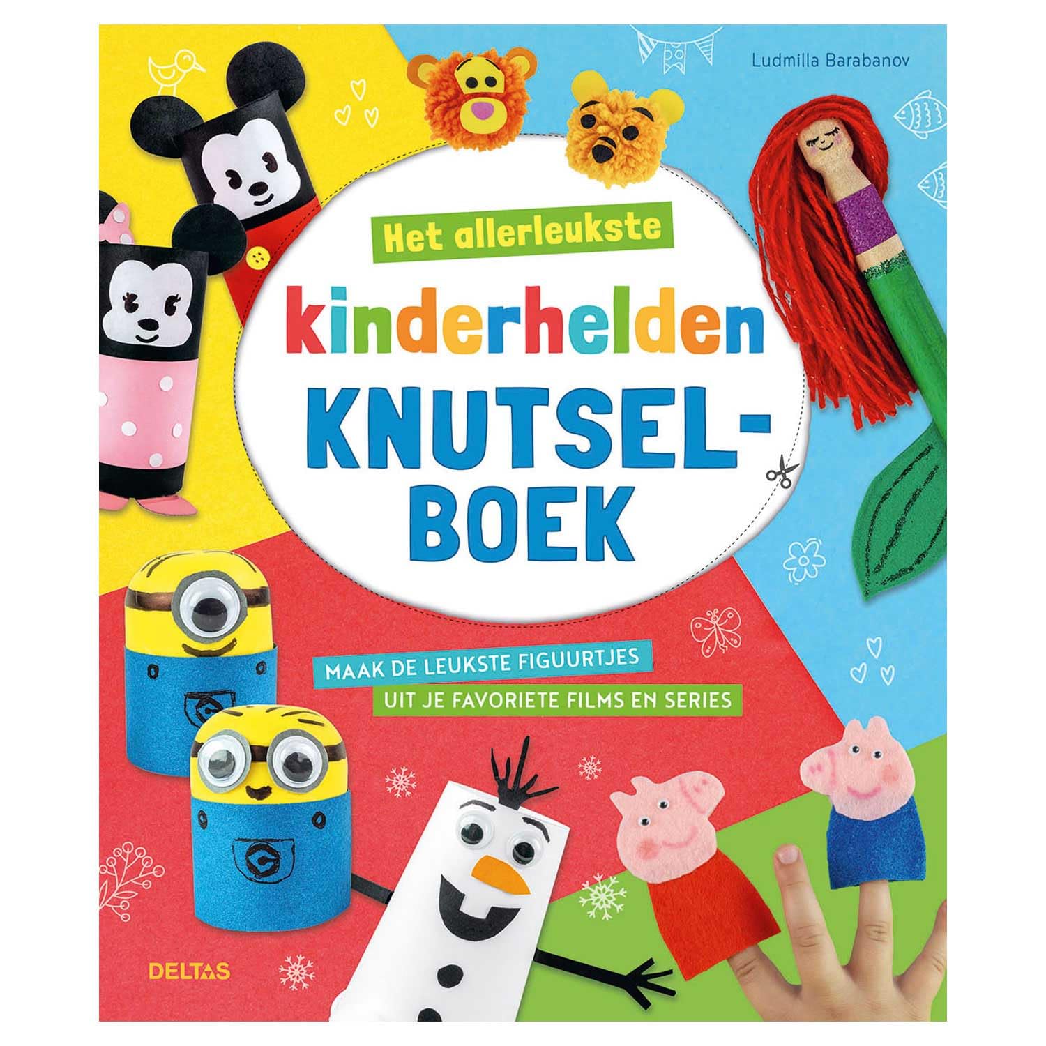 Het allerleukste kinderhelden knutselboek book