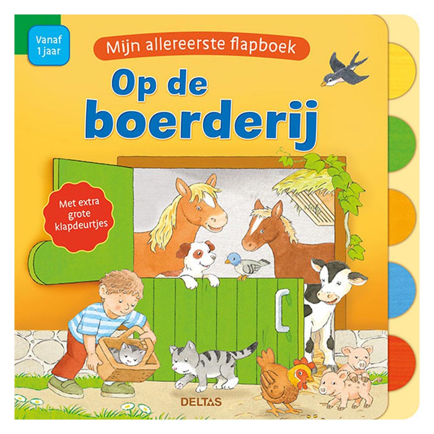 Mijn allereerste flapboek - Op de boerderij Books