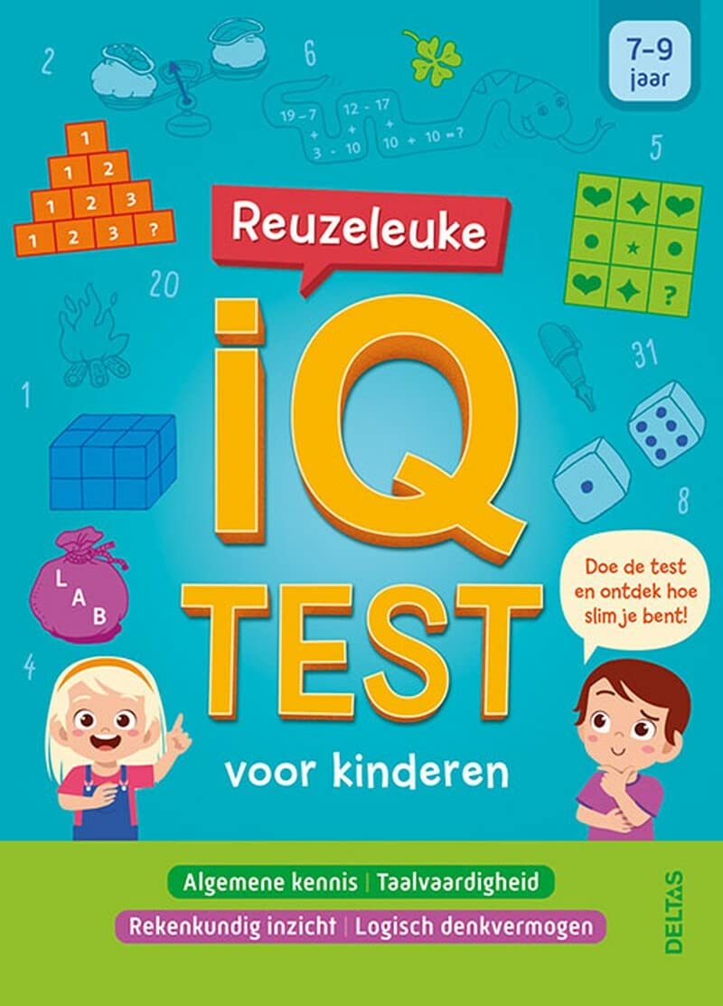 Reuzeleuke IQ test voor kinderen (7-9 j.) book