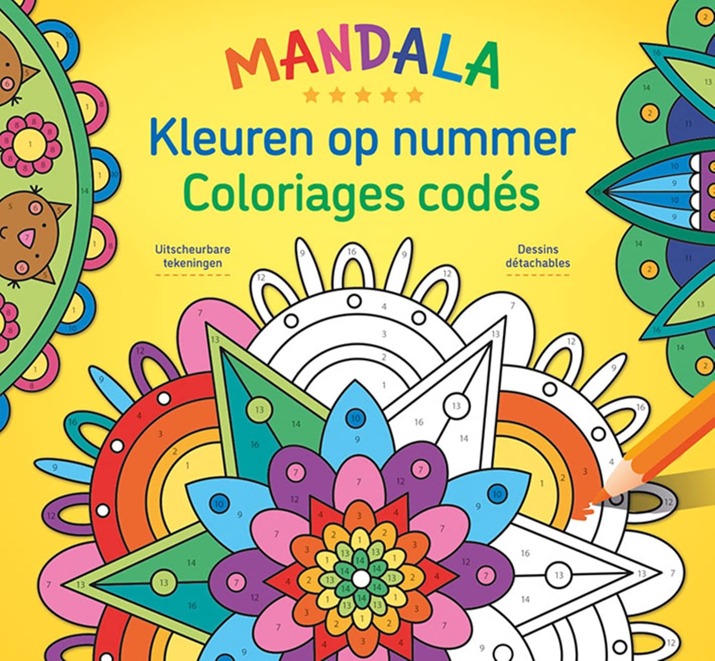 Mandala - Coloriages codés book