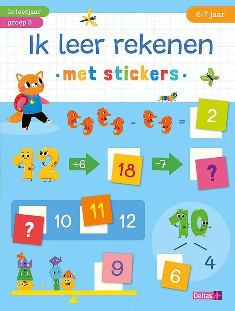 Ik leer rekenen met stickers (6-7 j.) book