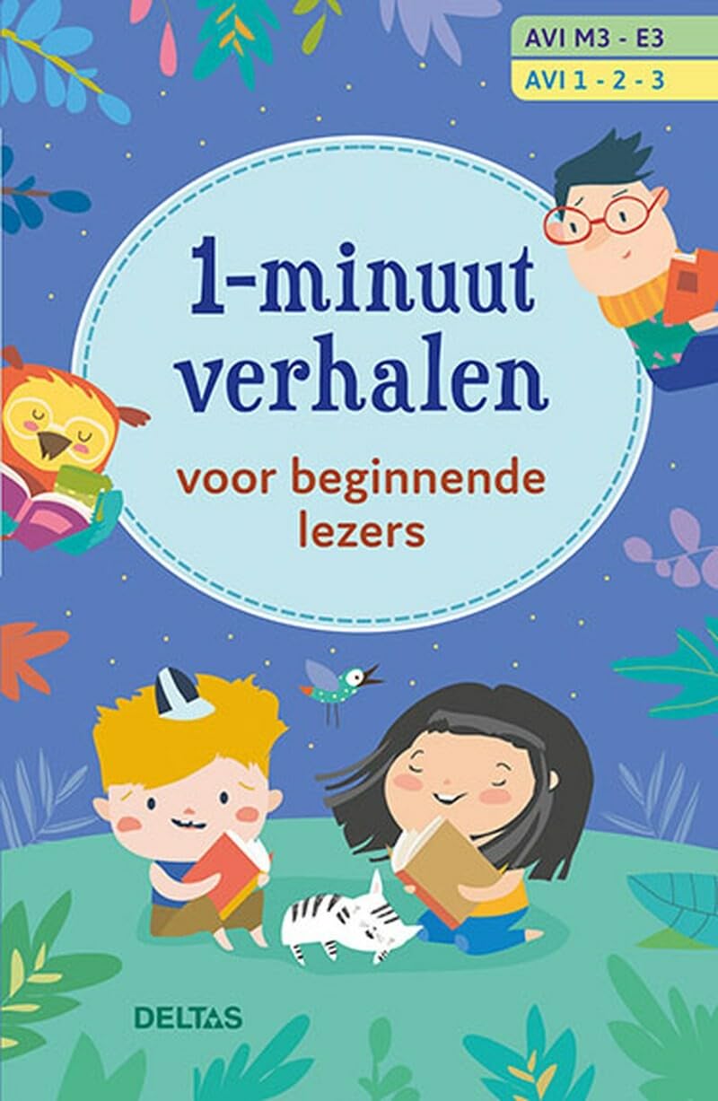 1-minuutverhalen voor beginnende lezers (AVI M3-E3/AVI 1-2-3) Professional & Reference Books