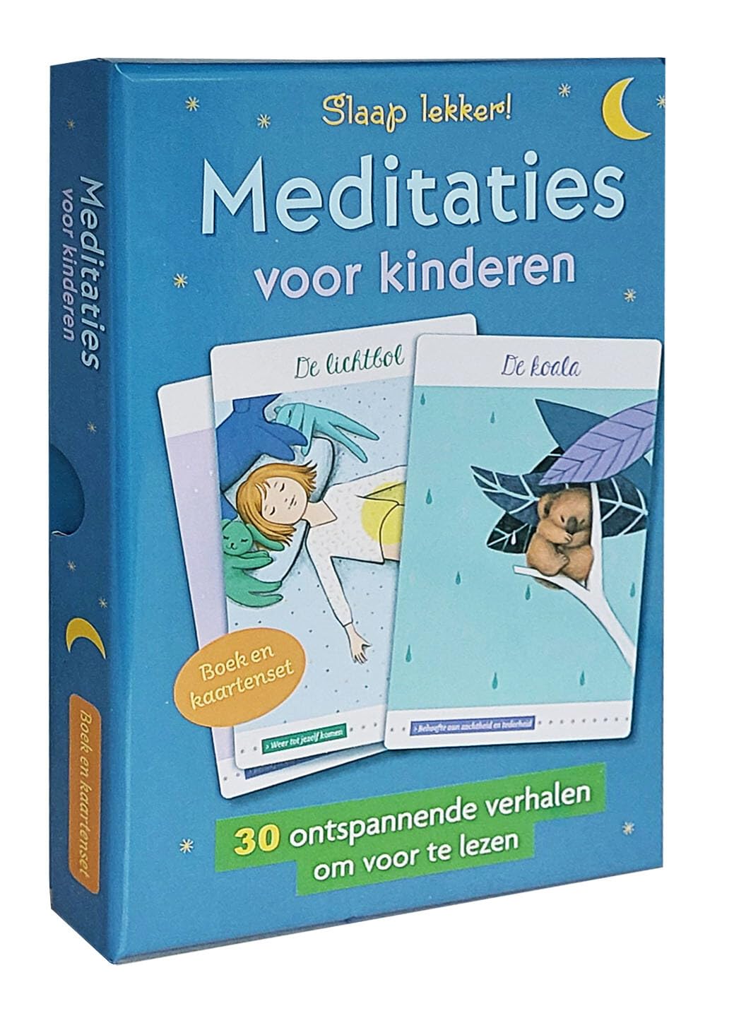 Meditaties voor kinderen - Boek en kaartenset: 30 ontspannende verhalen om voor te lezen book