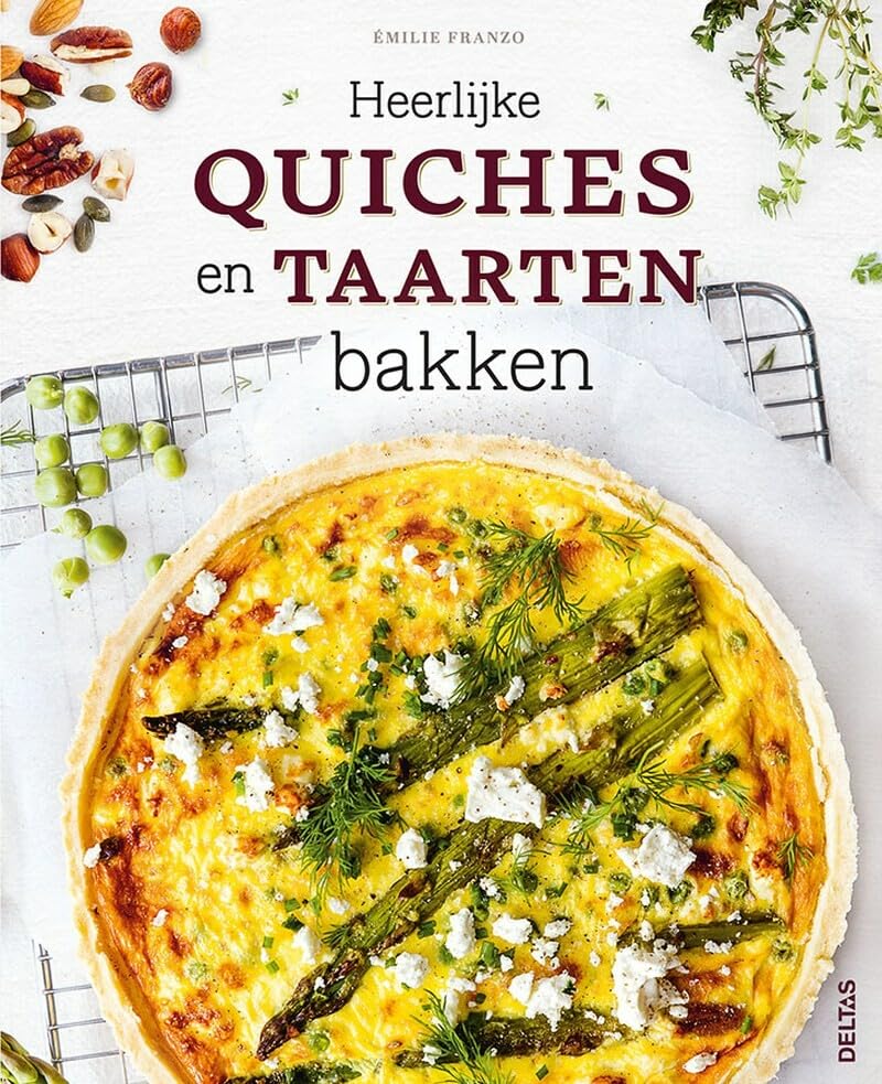 Heerlijke quiches en taarten bakken book