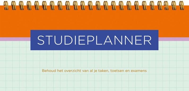Studieplanner: Behoud het overzicht van al je taken, toetsen en examens book