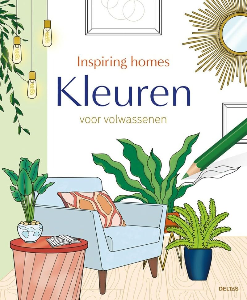 Inspiring Homes - Kleuren voor volwassenen book