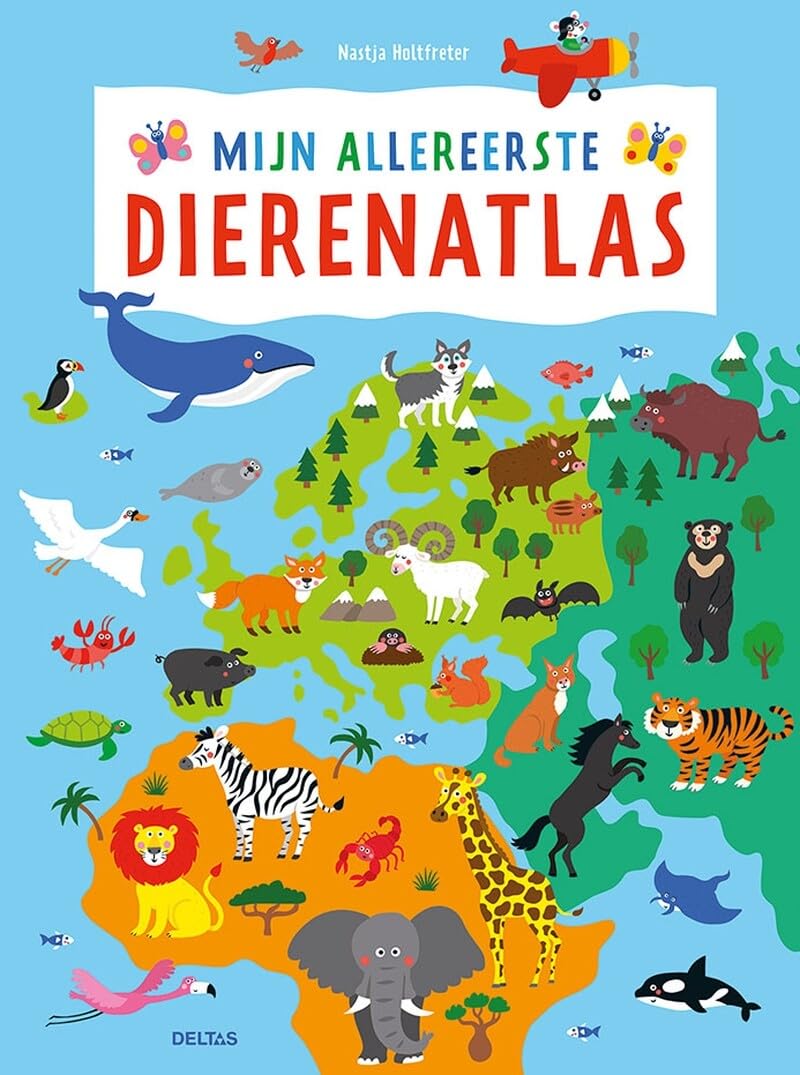 Mijn allereerste dierenatlas Non-fiction