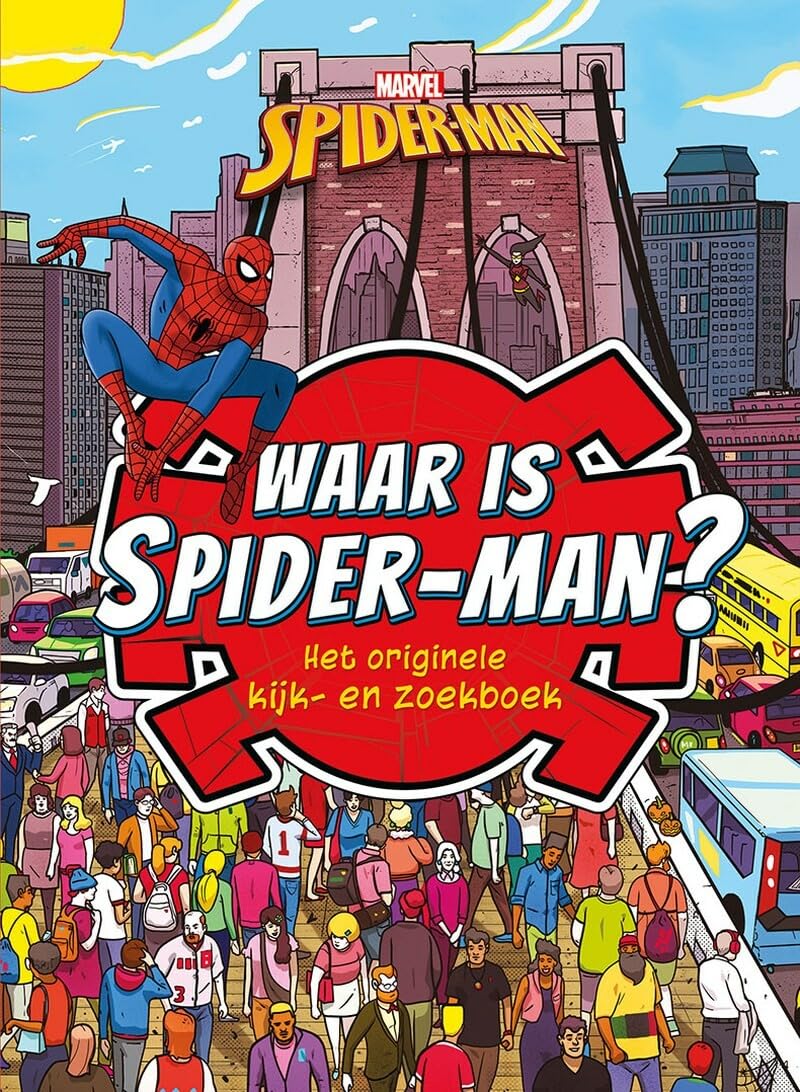 Waar is Spider-man?: het originele kijk- en zoekboek book