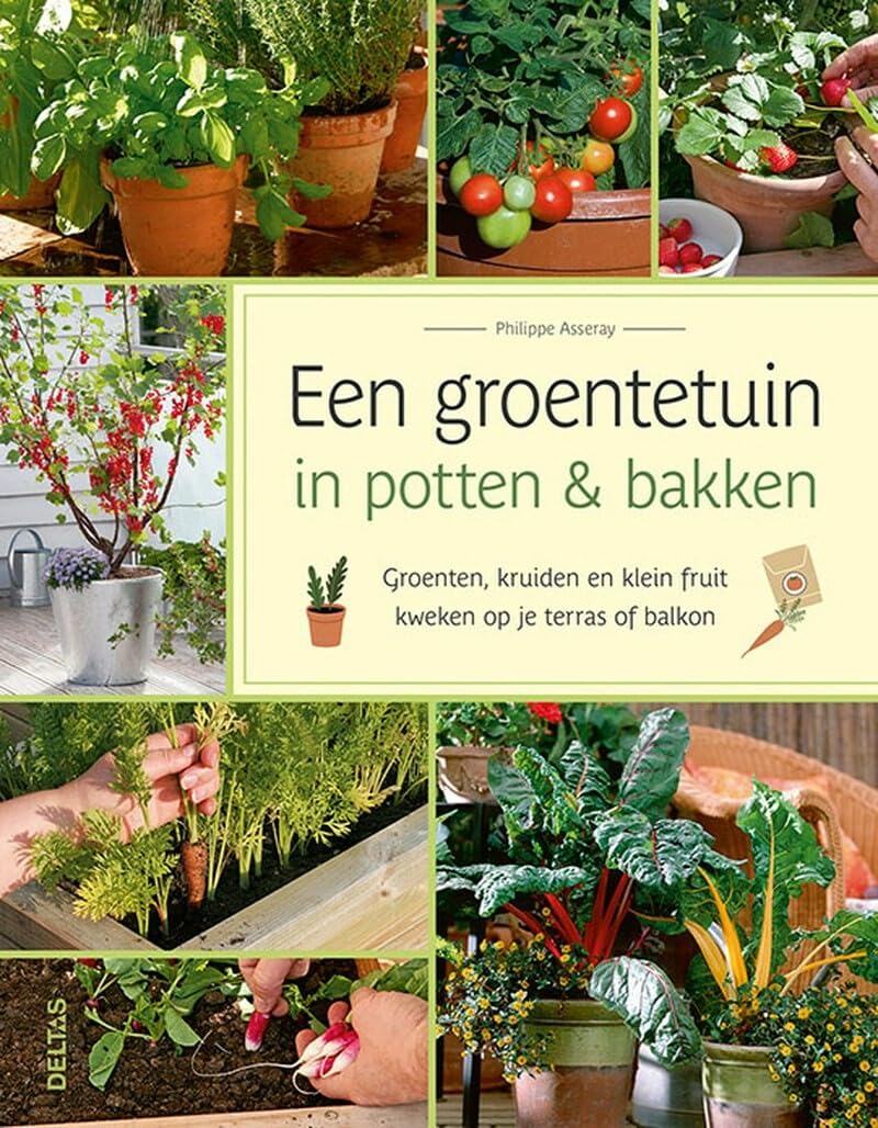 Een groentetuin in potten & bakken: groenten, kruiden en klein fruit kweken op je terras of balkon Garden & Plants