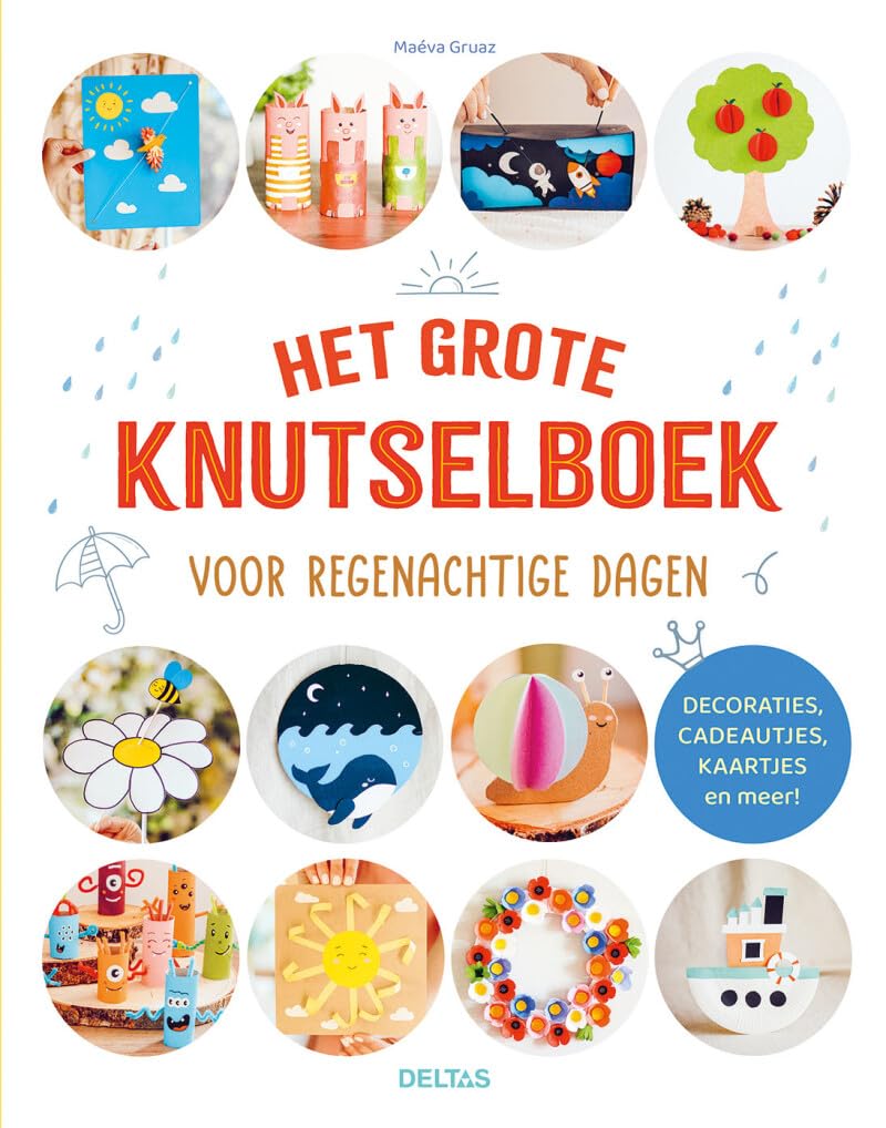 Het grote knutselboek voor regenachtige dagen book