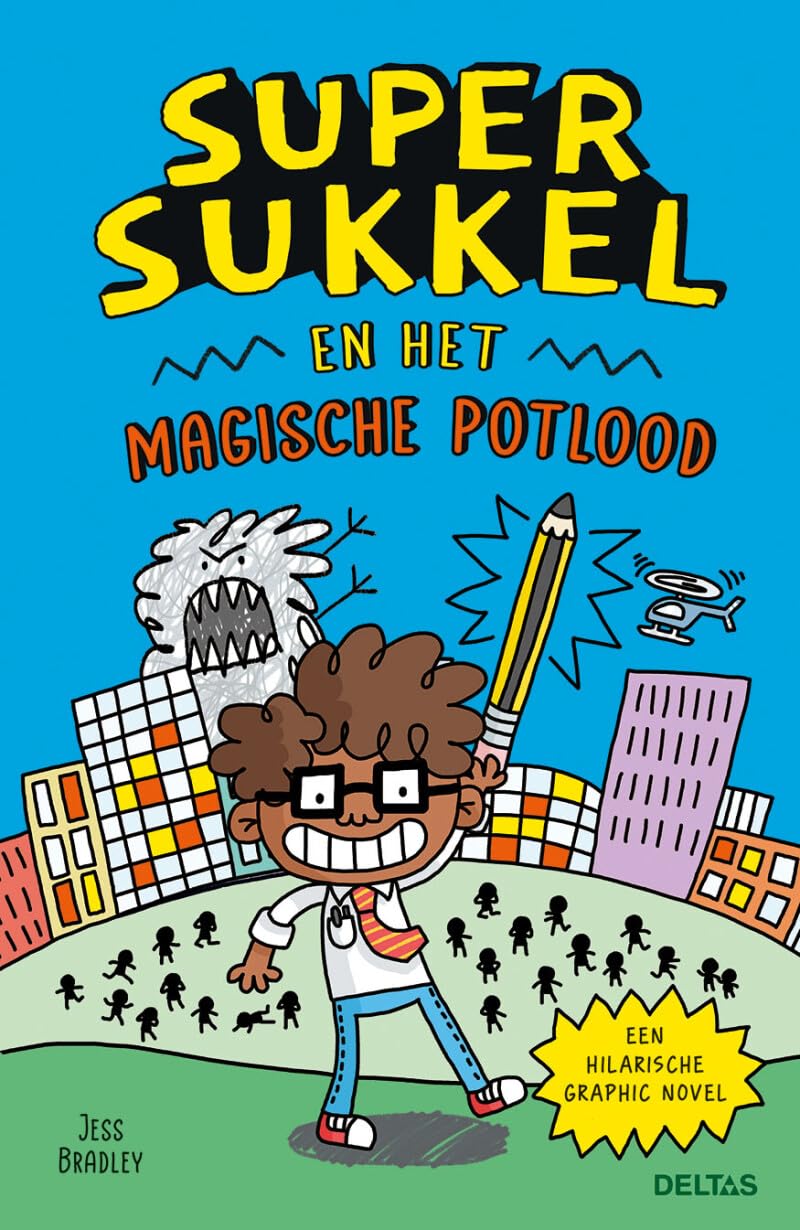 Super Sukkel en het magische potlood book