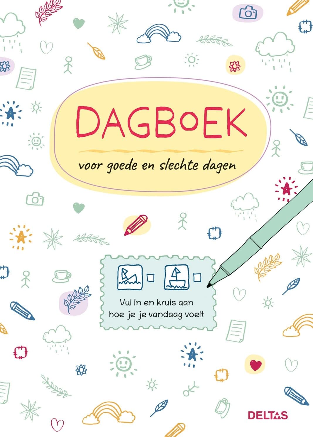 Dagboek voor goede en slechte dagen: Vul in en kruis aan hoe je je vandaag voelt Leisure, Home & Garden