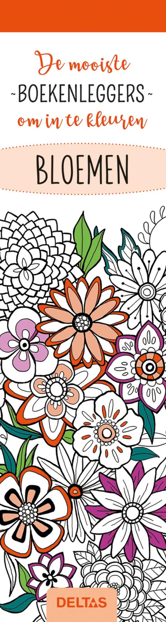 De mooiste kleurboekenleggers om in te kleuren - Bloemen book