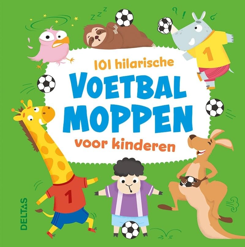 101 hilarische voetbalmoppen voor kinderen book