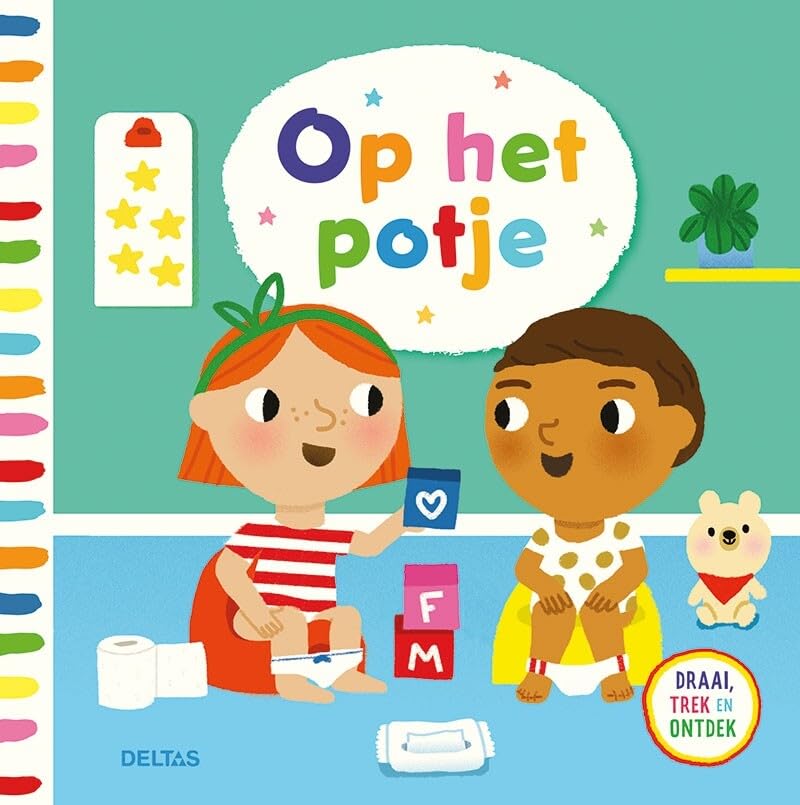 Op het potje: draai, trek en ontdek book