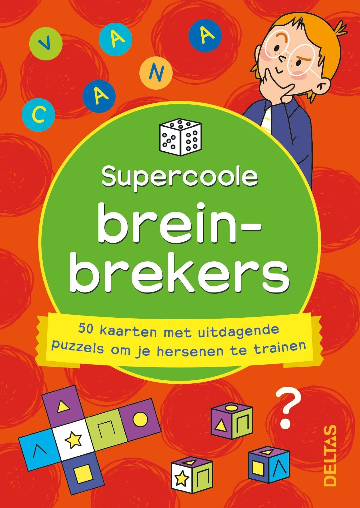 Speel- en leerkaarten - Supercoole breinbrekers: 50 kaarten met uitdagende puzzels om je hersenen te trainen book