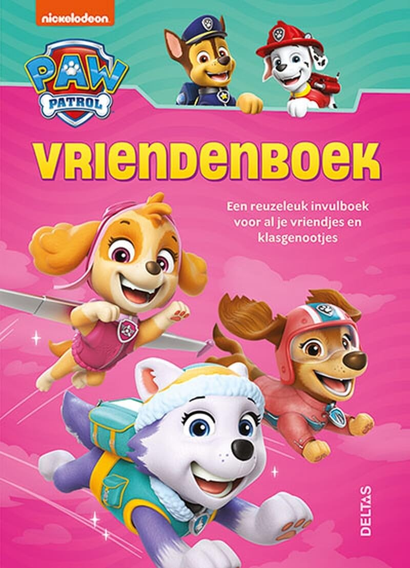 Paw Patrol vriendenboek (roze): Een reuzeleuk invulboek voor al je vriendjes en klasgenootjes Non-fiction