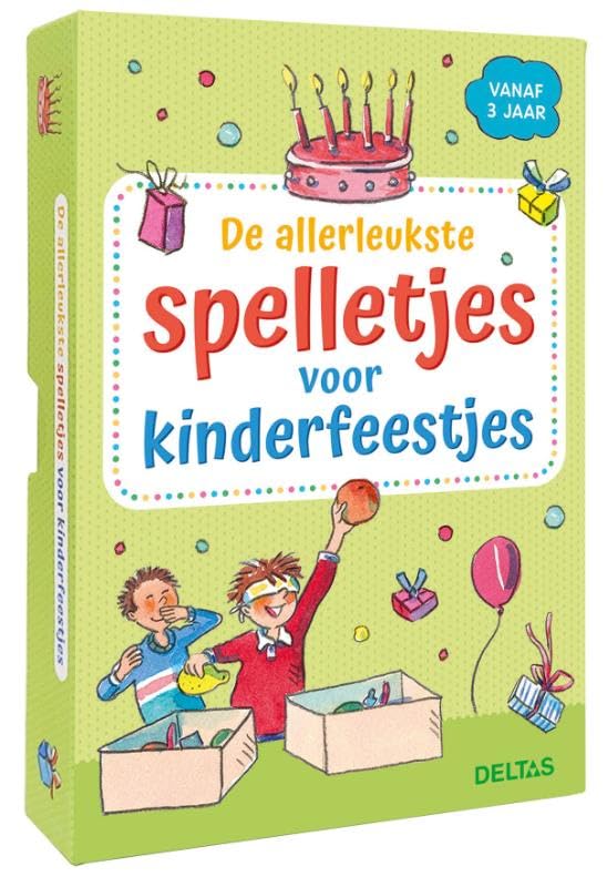 De allerleukste spelletjes voor kinderfeestjes (vanaf 3 jaar) - doos met kaarten: Geniet zorgeloos van kinderfeestjes book