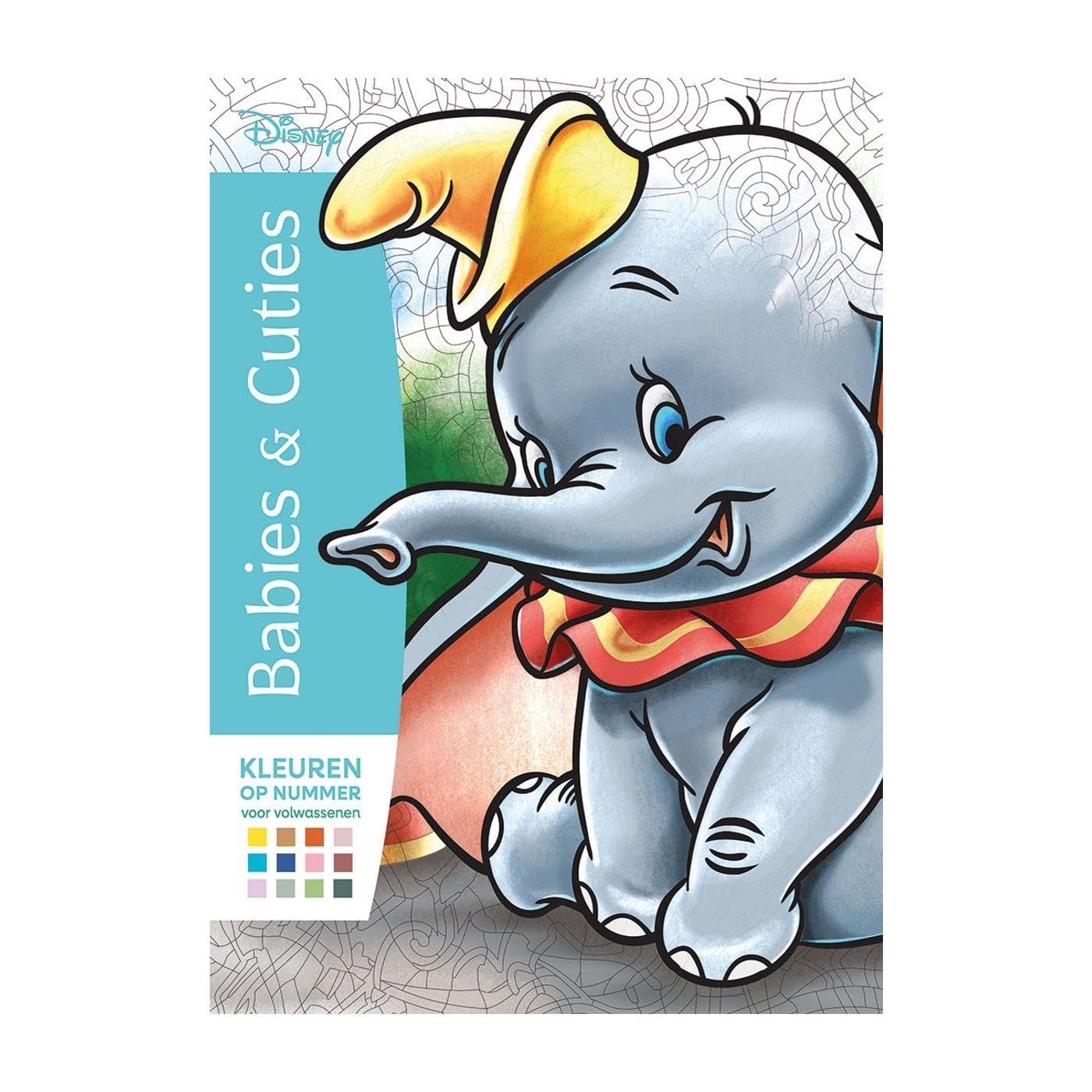 Disney Babies & Cuties - Kleuren op nummer voor volwassenen book