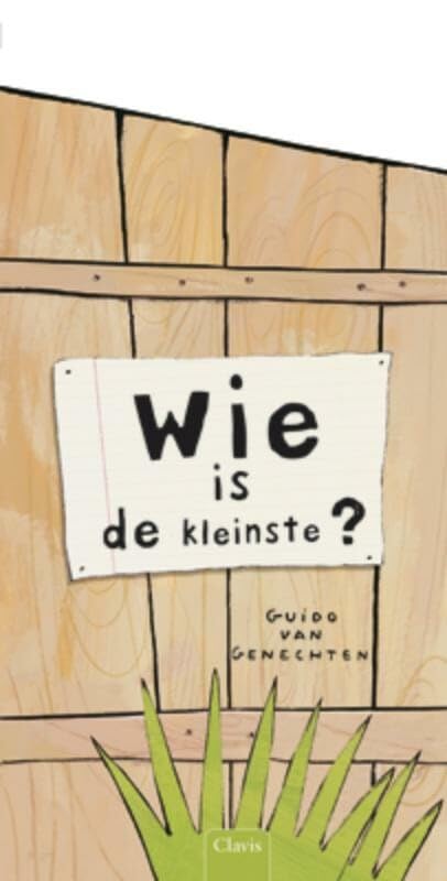 Wie is de kleinste?: uitklapboek book