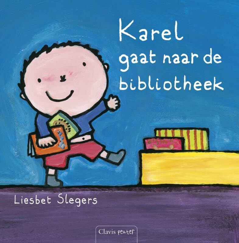 Karel gaat naar de bibliotheek book
