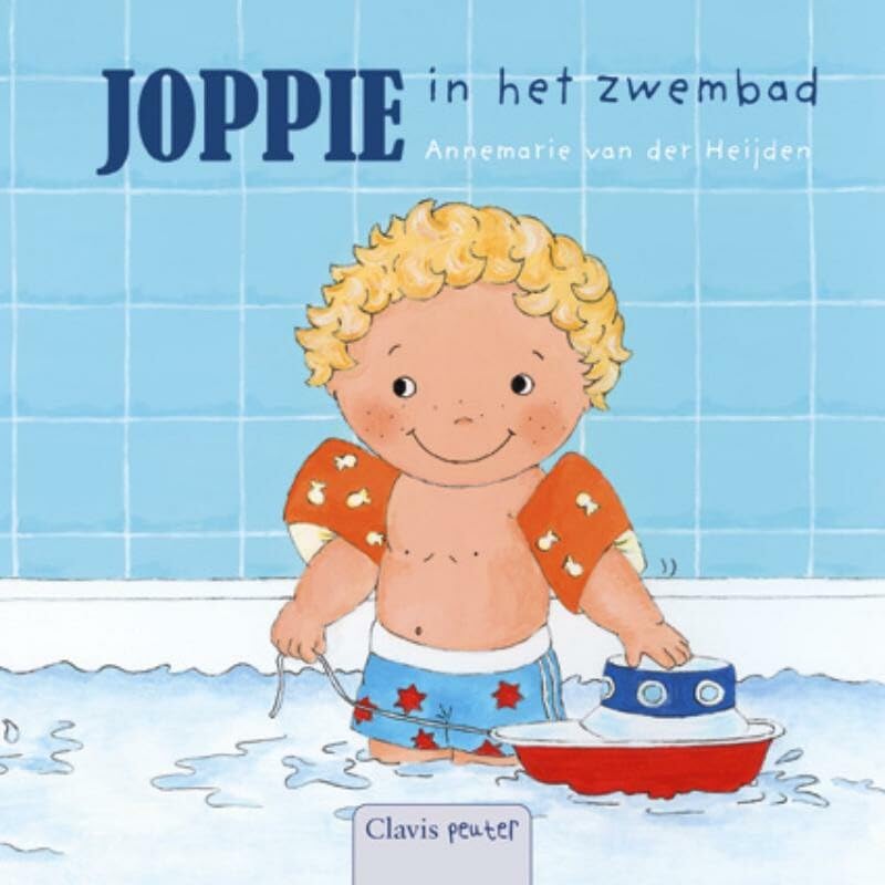 Joppie in het zwembad book