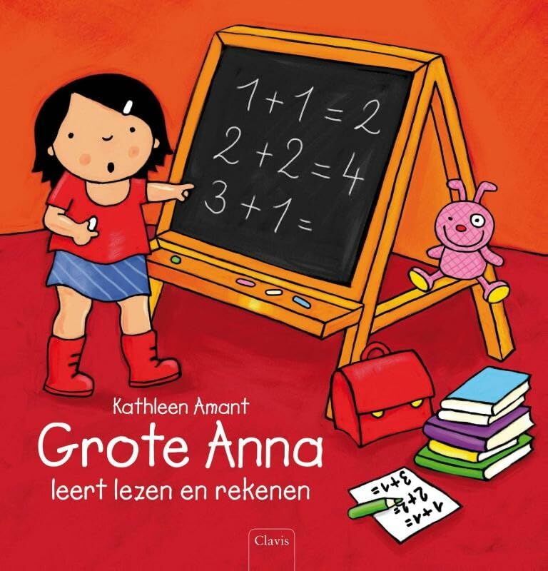 Grote Anna leert lezen en rekenen book